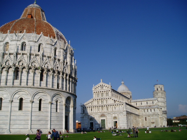 トスカーナ連載第２回☆斜塔のピサへ、新しい旅人たちを！